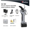 KAMİKAZE KV-390 AKÜLÜ BUDAMA MAKASI 40 mm 21,6V 2 x 2,5 Ah çift batarya