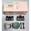 SIEMENS 3SB3606 0AA41 3SB3 Metal Seri 22mm Işıklı Yeşil Start Buton 10A 1No