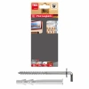 TOX Pirat 8 × 80 mm Köşebent Kancalı Set | Dübel & Kanca Seti (2X2AD)