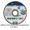 Bosch 115x1mm SD inox rap.kesme taşı ( 25 adet )