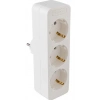 Seldur 3lü Fiş Priz Çocuk Korumalı Beyaz