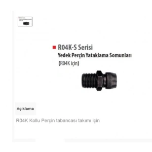 Ceta Form R04K-S10 Yedek Perçin Yataklama Somunu R04K Için M10