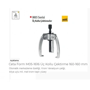 Ceta Form M05-1616 Üç Kollu Çektirme 160-160 Mm