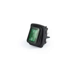 Emas Kare Körüklü Yeşil Işıklı Anahtar A54B1Y11