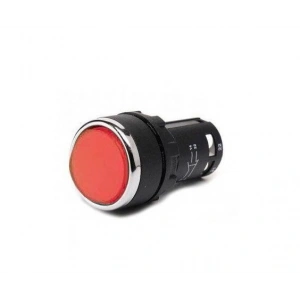 Emas Mb Serisi 1na+1nk Buton Ip40 22mm Kırmızı Mb102dk