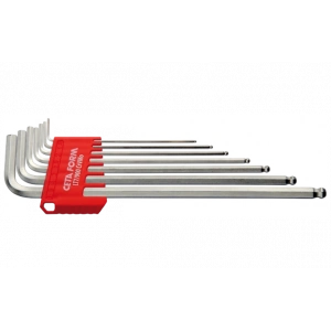 Ceta Form LT7-900 Uzun Tip Topbaşlı L Allen Anahtar Takımı 7 Parça