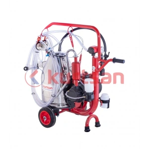 Kurtsan CYK Çift Sağım Tek Güğüm Koyun Sağım Makinası 30 LT (Yağlı sistem) - KM01042