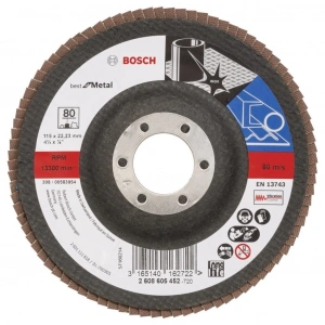 Bosch 115 mm 80 K Best For Metal Flap Zımpara Diski - 2608605452