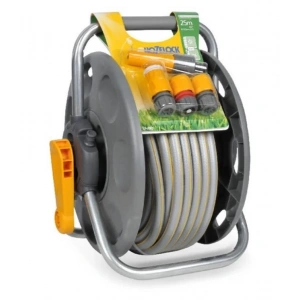 Hozelock 2431H Duvara Monte Hortum Makarası 25Mt + Sulama Seti