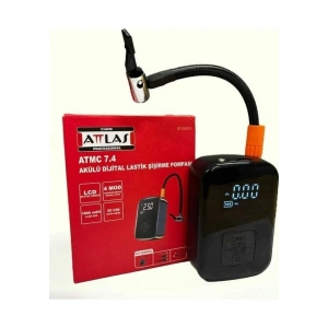 Attlas Atmc 7.4 Akülü Dijital Lastik Pompası