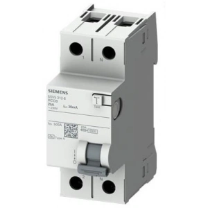 Siemens 5SV5314-6 A Tipi Hata Akımı Koruma Anahtarı Kaçak Akım Koruma Rölesi 40A;230V;30MA;1P+N