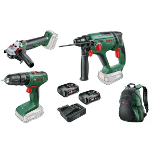 BOSCH 18V akülü üçlü set