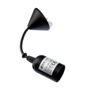 Kablolu Sarkıt Duy E27 Siyah - ÖRGÜN