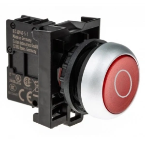 Moeller Eaton Kırmızı Stop Buton M22 Serisi Ø 22mm ( sıfır işaretli )