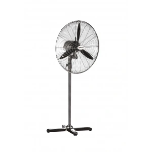 Bahçıvan BSV 500 50cm Siyah 3 Kanatlı Sanayi Tipi Ayaklı Vantilatör