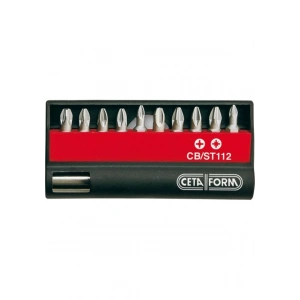 Ceta Form Cb/st112 Bits Uç Takımı 11 Parça yıldız/pozidriv