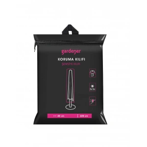 Gardener Şemsiye Koruma Örtüsü GRDC307 / Kılıfı PE ( 220 cm x 40 cm )