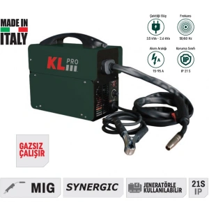 KL PRO KL MIG 100 İNVERTÖR gazsız gaz altı KAYNAK MAKİNASI