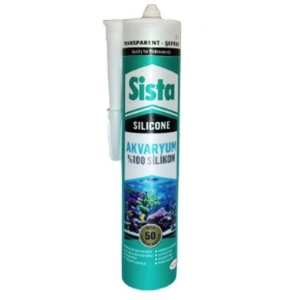 SİSTA ŞEFFAF AKVARYUM SİLİKONU 280 ml