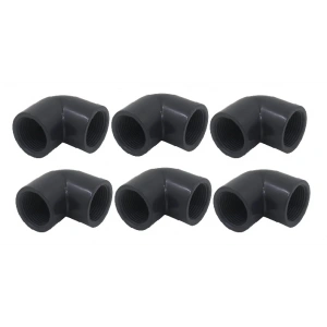 U-PVC D32 1 PN-16 iç dişli dirsek 90 derece dirsek NOZBART ( 6 adet )