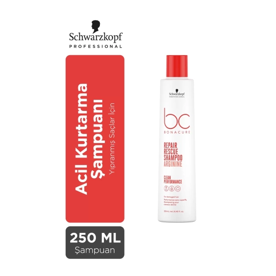 Bc Clean Acil Kurtarma Şampuanı 250ml