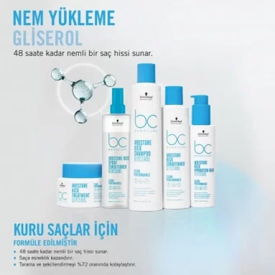 Bonacure Bc Clean Nem Yükleme Şampuanı 1000 ml