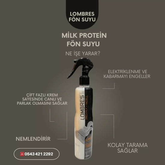 Lombres Milk Therapy Fön Suyu 400ml