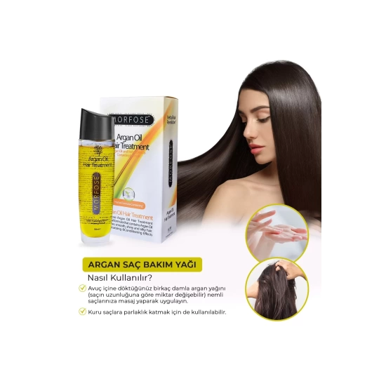 Morfose Argan Yağı Hair Treatment 100 ml