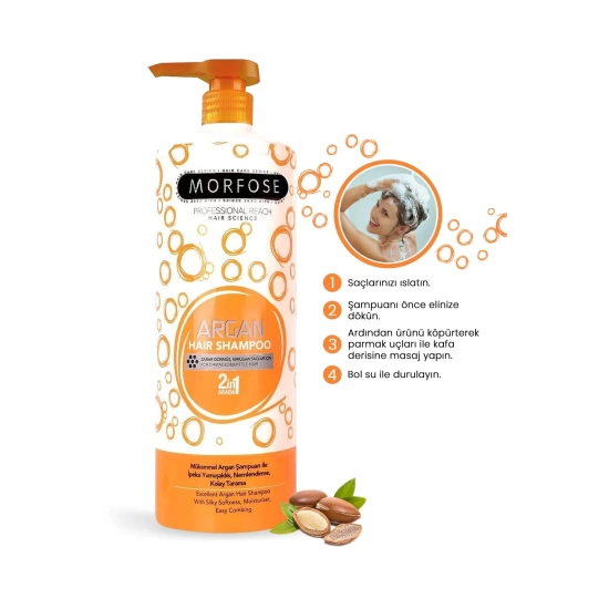 Morfose Shampoo Argan 1000 ml