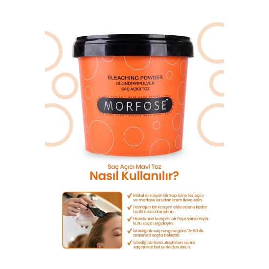 Morfose Toz Açıcı Mavi 1000 Ml