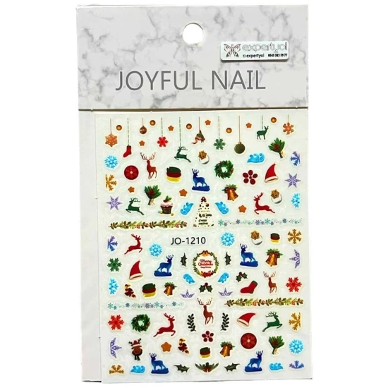 Nail Art Sticker - Tırnak Stickerı Yeni Yıl NAST702