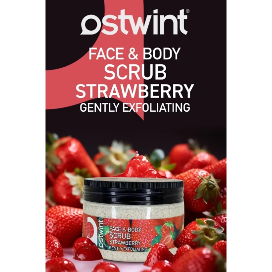 Ostwint Face & Body Scrub Çilek 300 ml