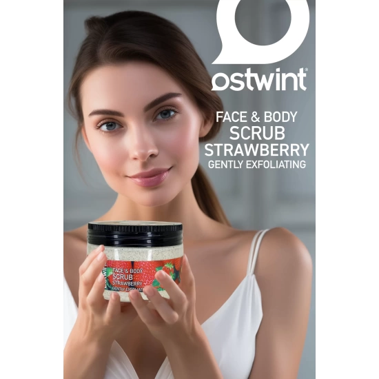 Ostwint Face & Body Scrub Çilek 300 ml