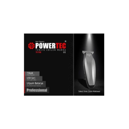 Powertec TR-1158 Saç Sakal Tıraş Makinesi