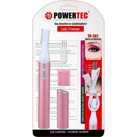 Powertec Tr-202 Kaş Düzeltici Ve Şekillendirici