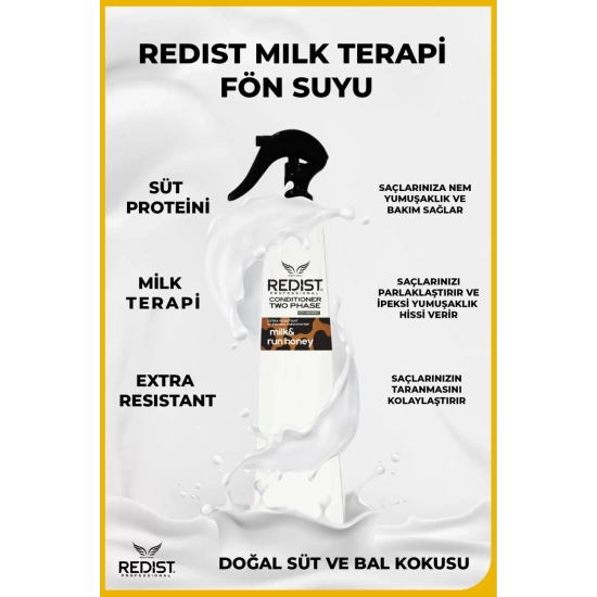 Redist Milk Honey Fön Suyu 400 ml