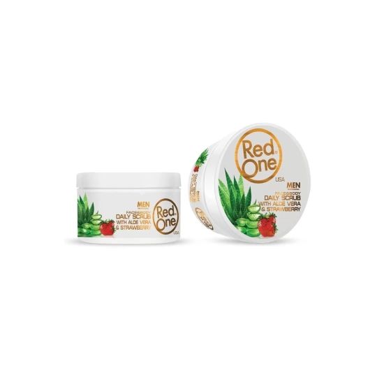 Redone Yüz Ve Vücut Scrub Çilek Ve Aloe Vera 450 ml