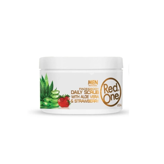 Redone Yüz Ve Vücut Scrub Çilek Ve Aloe Vera 450 ml