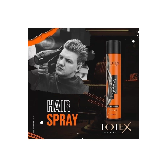 Totex Saç Şekillendirici Sprey Ultra Strong 400 ml