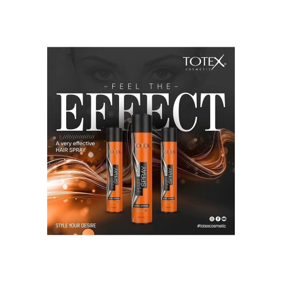 Totex Saç Şekillendirici Sprey Ultra Strong 400 ml