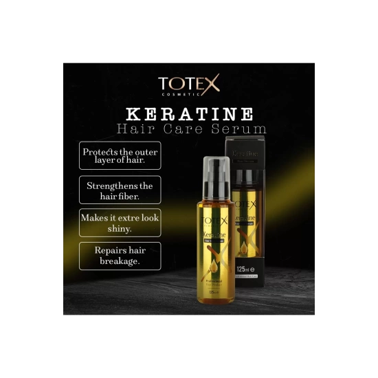 Totex Yıpranmış Saç Bakımı | Saç Parlatıcı | Keratin 125 ml