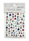 Nail Art Sticker - Tırnak Stickerı Yeni Yıl NAST703