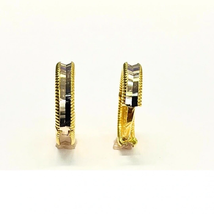 14 Ayar Altın Ajda Küpe