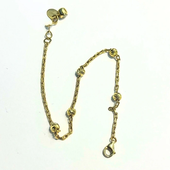 14 Ayar Altın Dorika Bileklik