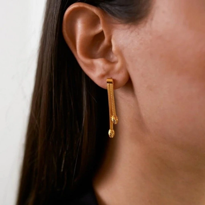 Altın Mesh Kelze Set Takımı