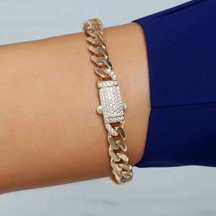 Altın Taşlı Gurmet Bileklik