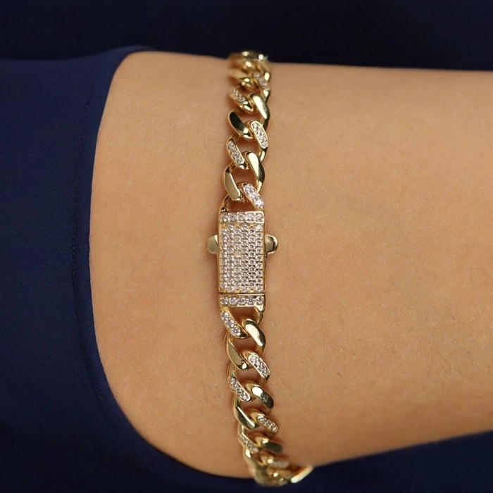 Altın Taşlı Gurmet Bileklik