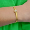 14 Ayar Altın Hasır Baget Bileklik