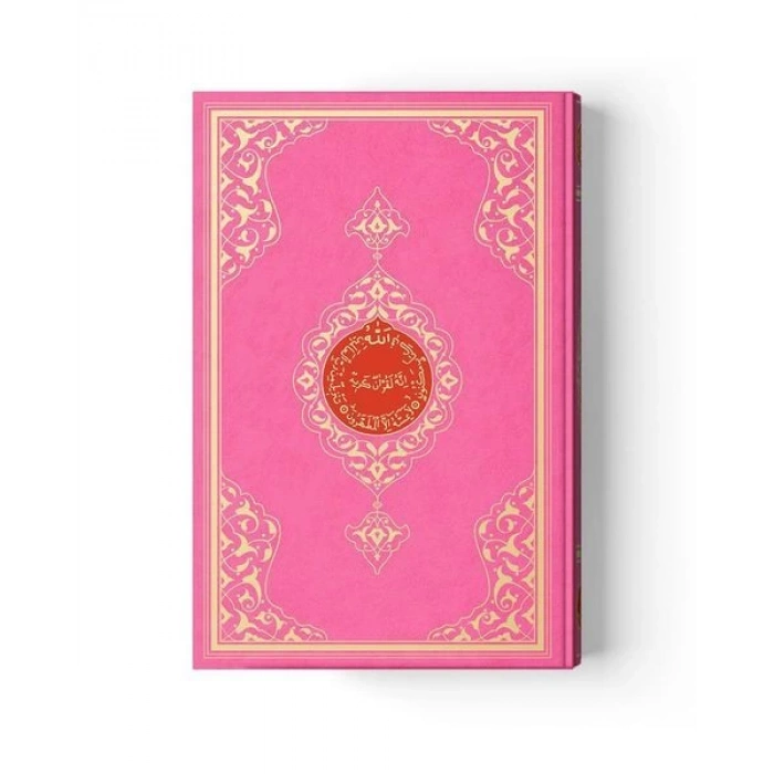 2 Renkli Pembe Rahle Boy KurAn-I Kerim