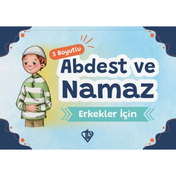 3 Boyutlu Abdest Ve Namaz Kitapçığı Mavi